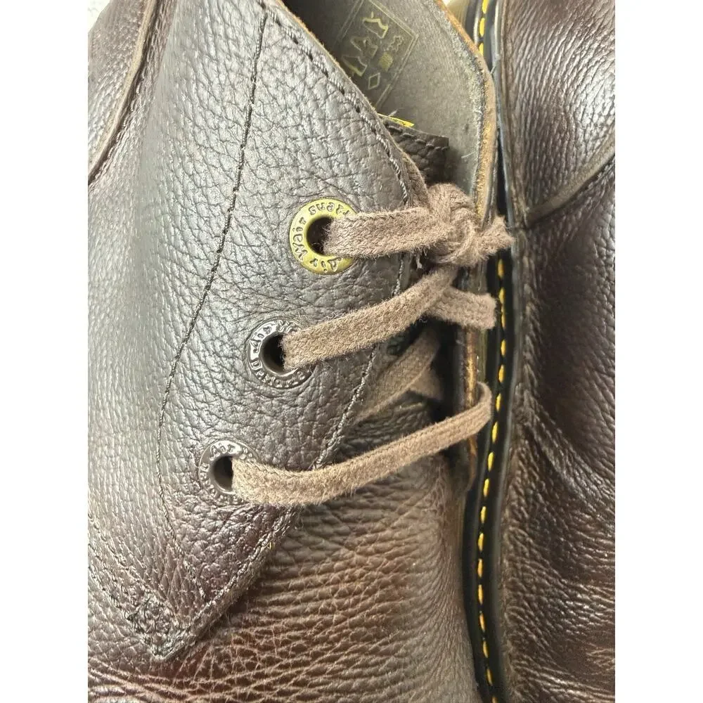 Dr. Martens AirWair Sussex Brown Pebble Leather Chukka Boots Men’s Size 12 - Picture 11 of 14